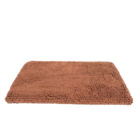 DGS Pet Products Dirty Dog Cushion Pad Small Brown 19" x 24" x 2.5" (Color: Brown, size: Extra Large)